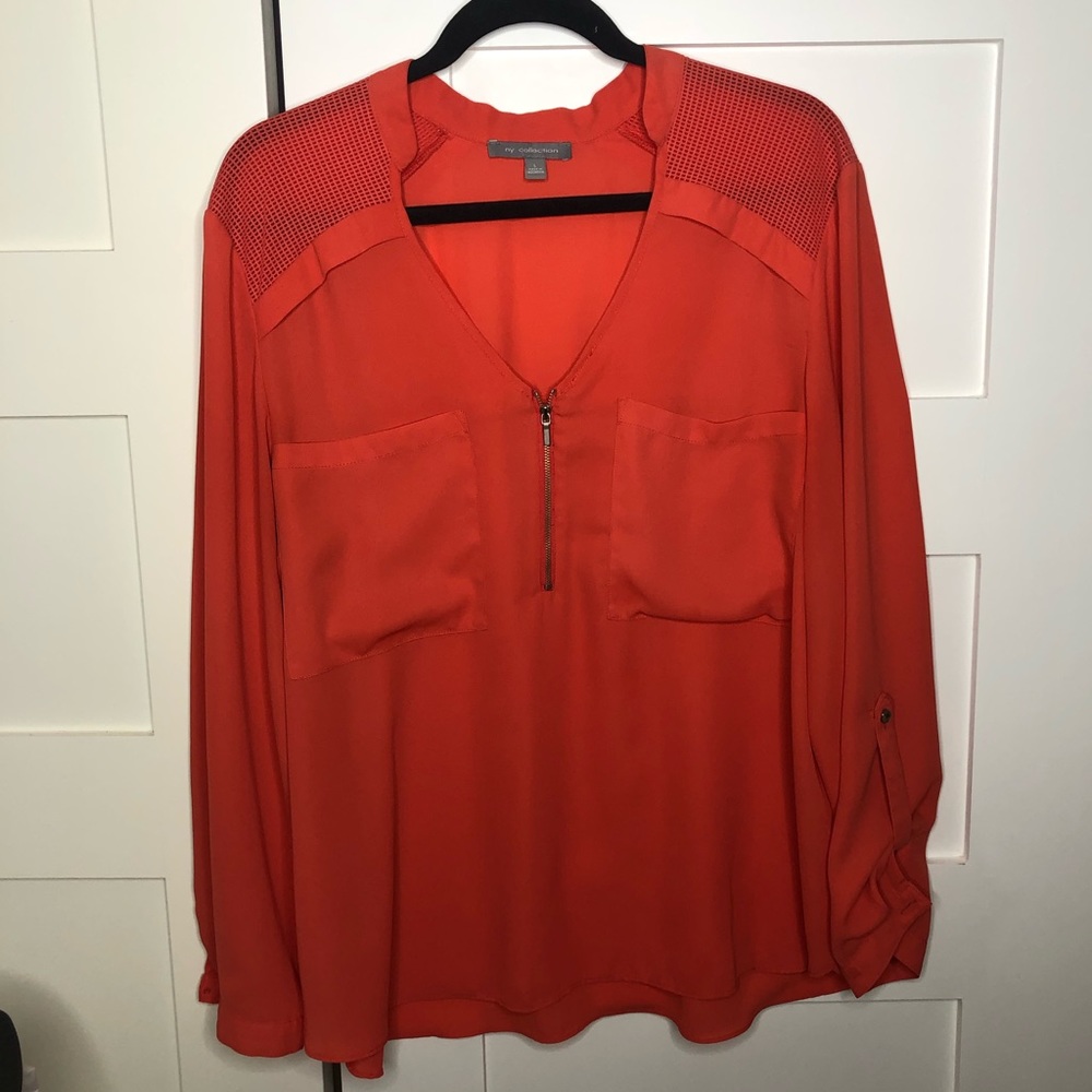 Long sleeve blouse